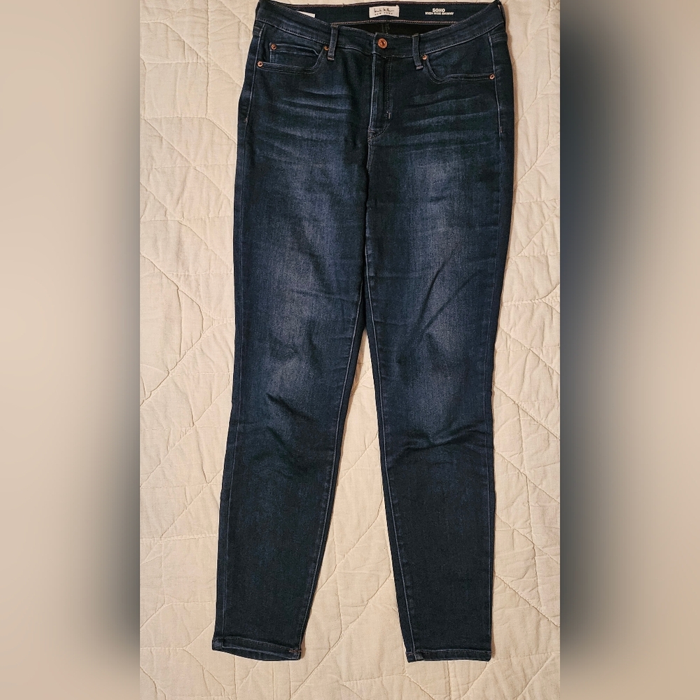 Nicole Miller SoHo High Rise Skinny Jeans - Size 12 - Picture 2 of 10